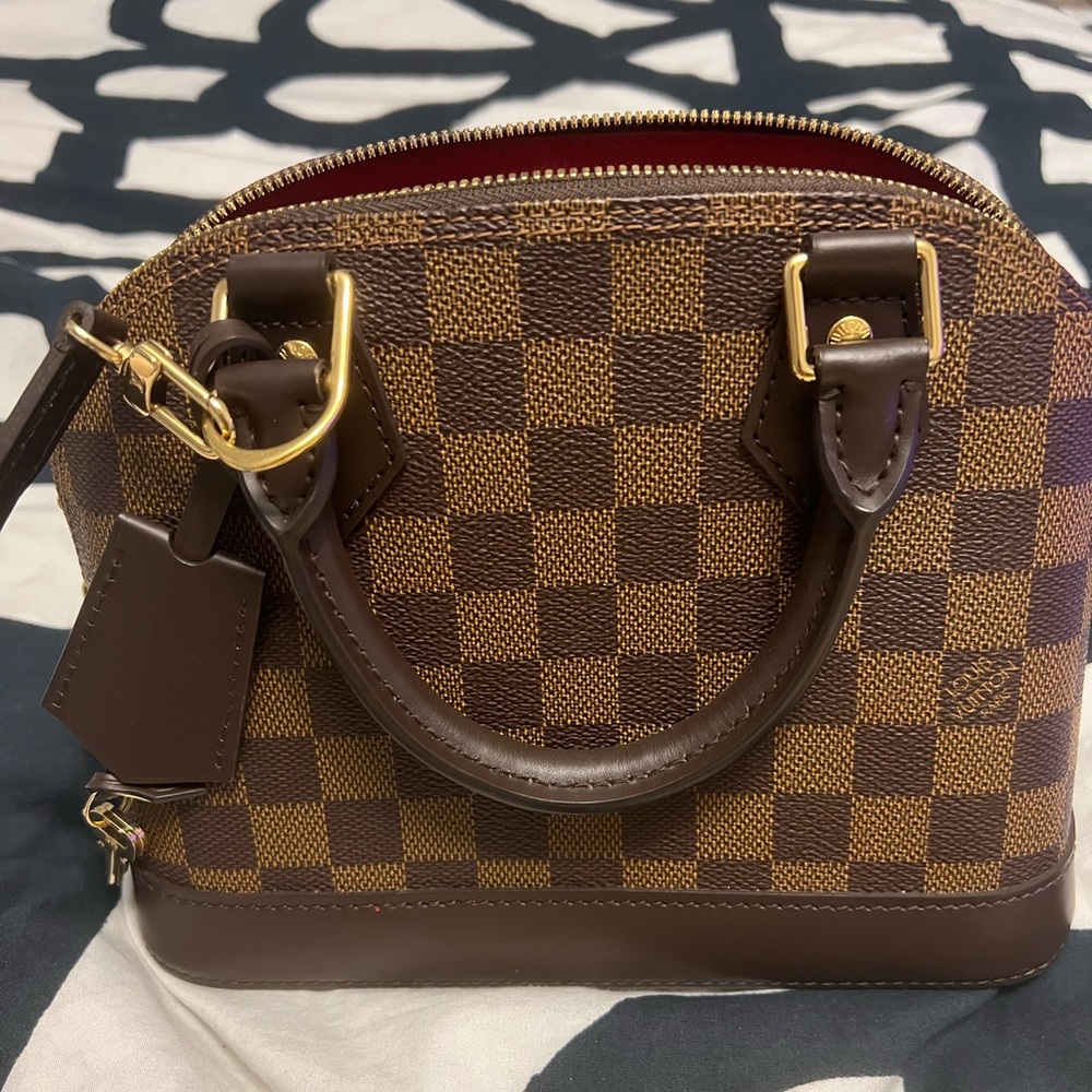 Louis Vuitton Alma BB in Damier Ebene